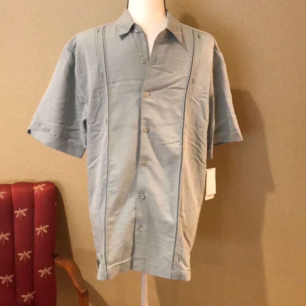 👕 NWT Cubavera brand men’s short sleeve shirt